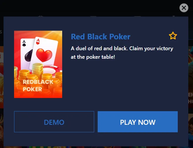 Redblack Poker 